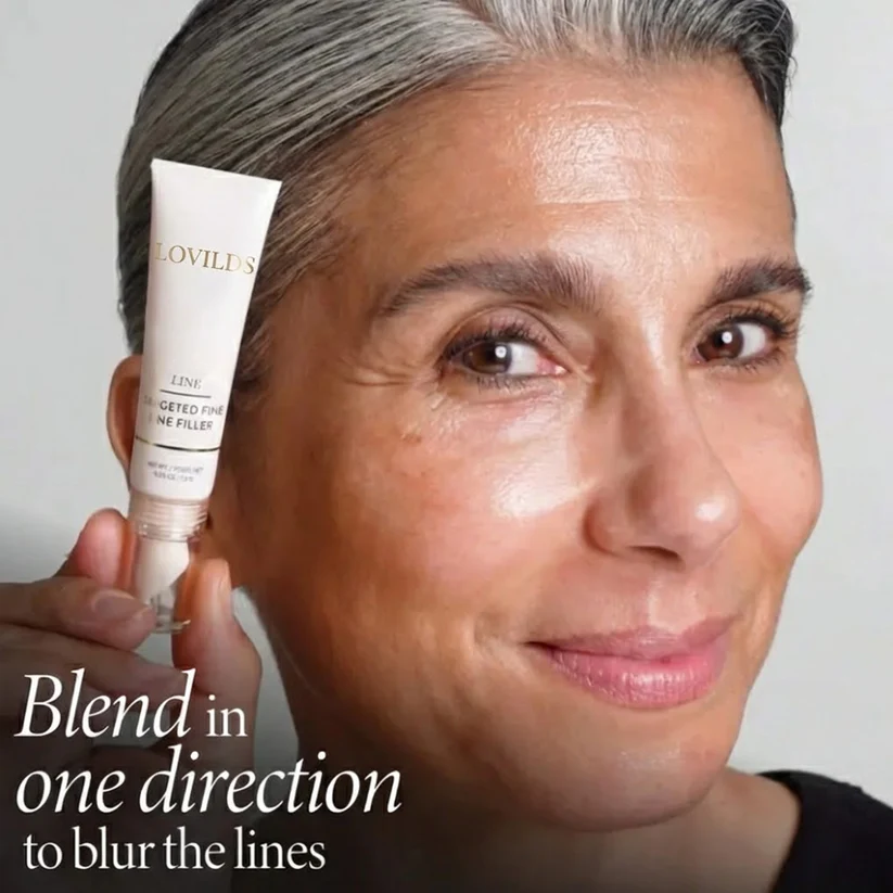 Line Softened Under Eye
