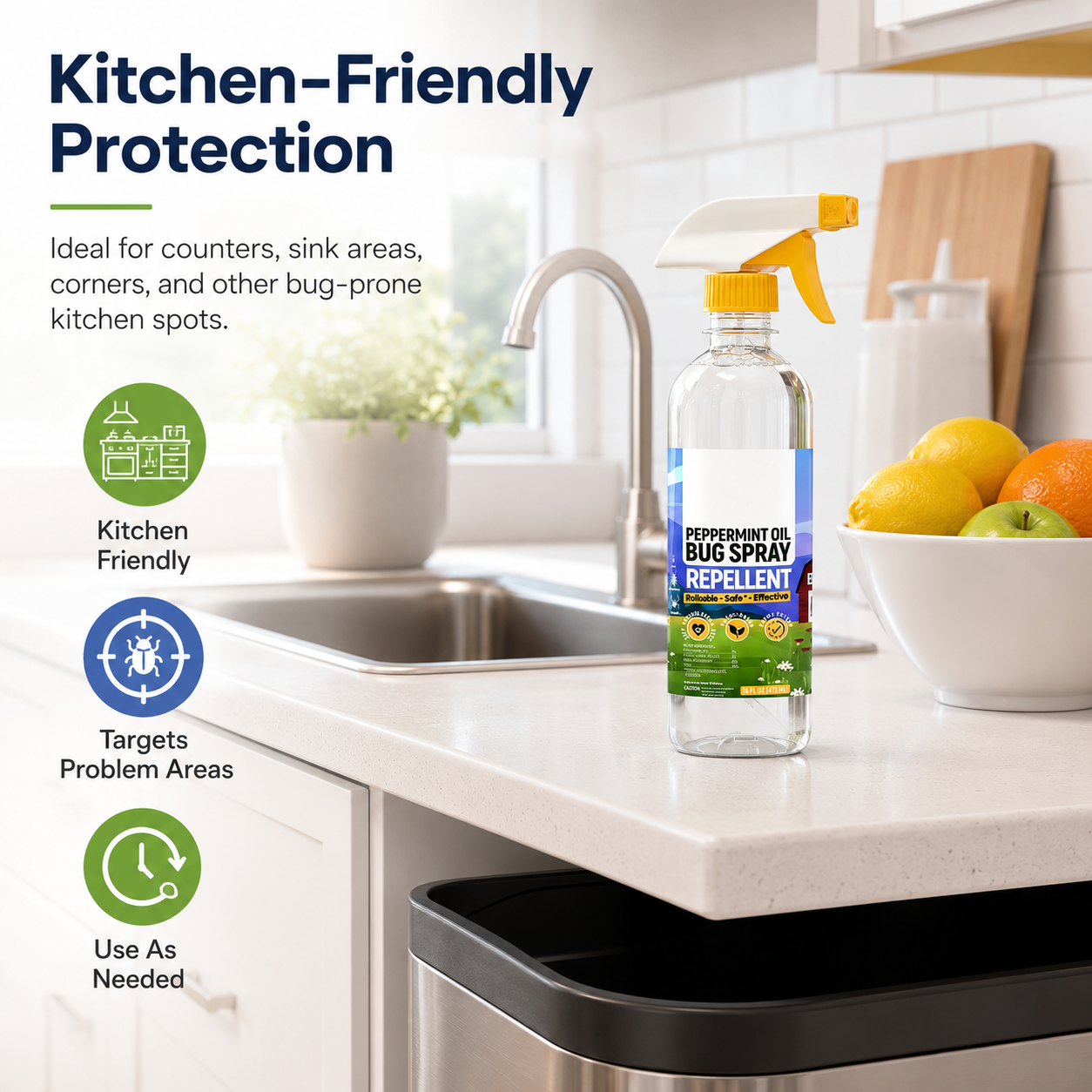 Powerful Peppermint Oil Spray That Protects Your Home, Safe for Kids & Pets