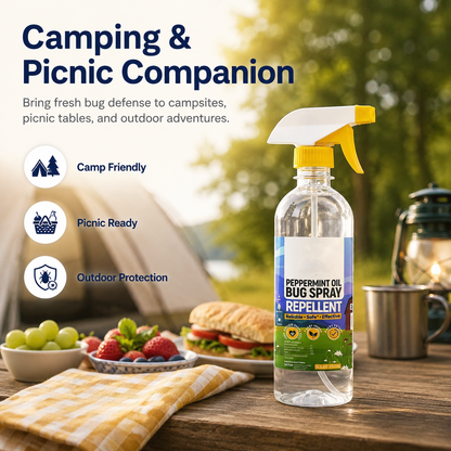 Powerful Peppermint Oil Spray That Protects Your Home, Safe for Kids & Pets