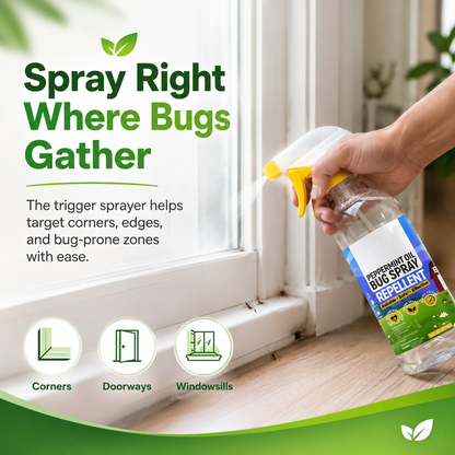 Powerful Peppermint Oil Spray That Protects Your Home, Safe for Kids & Pets