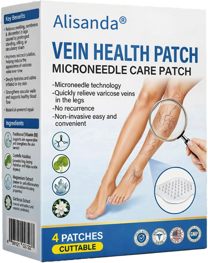 🇺🇸👨‍⚕️✅Alisanda® VeinTarget Microneedle Patch
