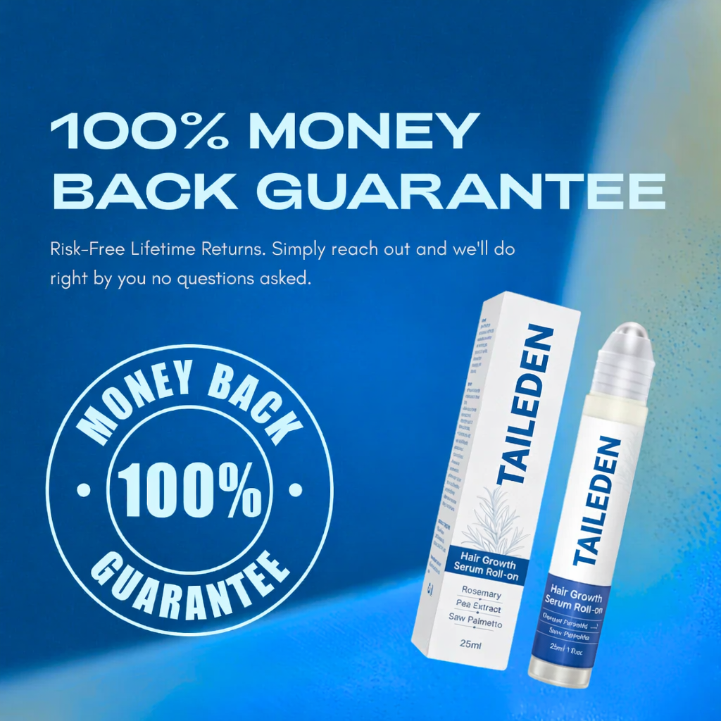 TAILEDEN Pro-Growth Roll-On Hair Growth Serum | Fuller Hair & Firmer Scalp
