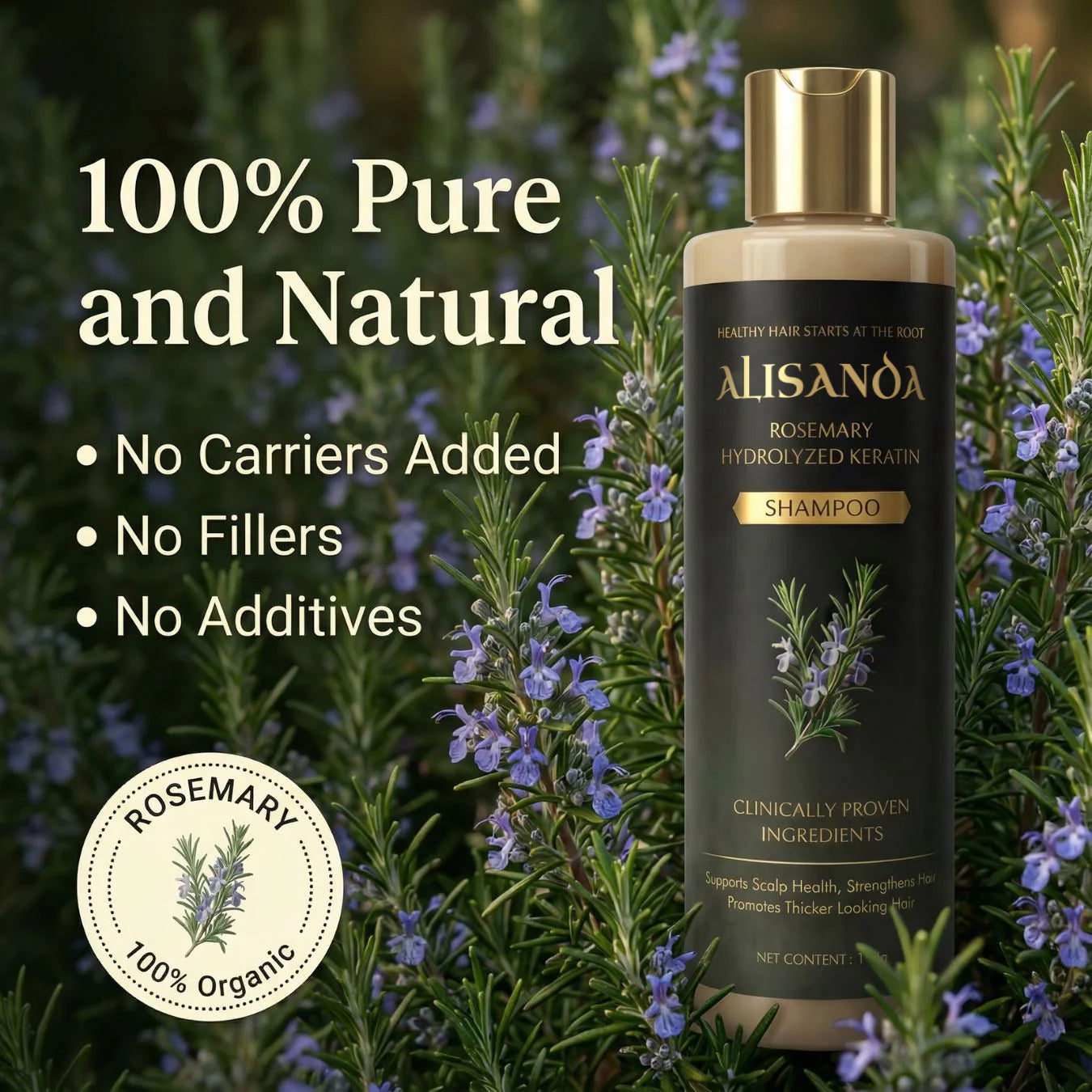 🔥LAST DAY 70% OFF🔥Alisanda® Rosemary Shampoo – Now Upgraded for Superior Hair Growth!