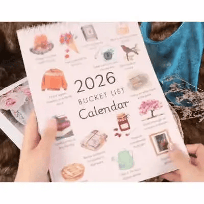2026 Bucket List Calendar