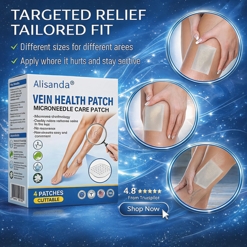 🇺🇸👨‍⚕️✅Alisanda® VeinTarget Microneedle Patch